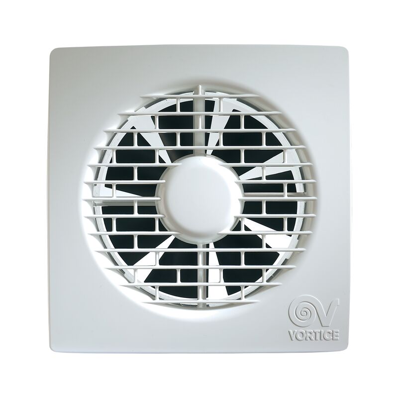 Mf 100/4" t hcs ll Aspirateur hélicoïdal mural 100 mm avec minuterie et capteur d&39humidité - Vortice