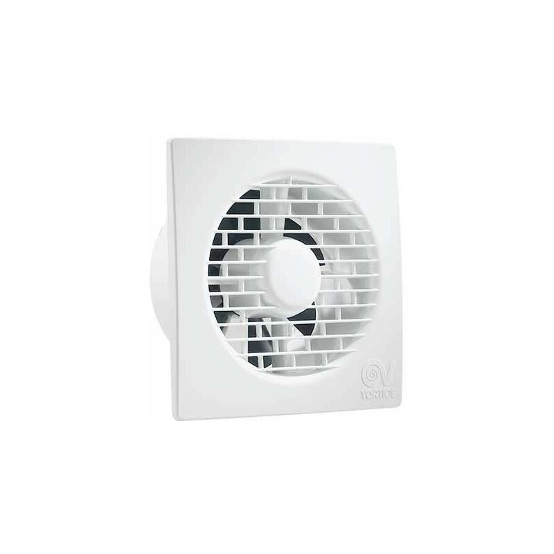 Vortice - Ventilateur de salle de bain axial avec volet arrière intégré Punto Filo mf 100/4 - sku 11123 - Blanc