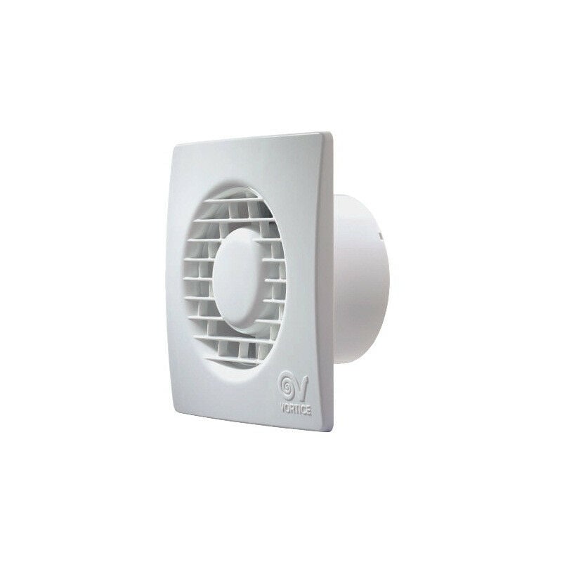 Extracteur à façade ultra-fine Diam 150 mm 28 w 335 m3/h fonction Hygro et Tempo - filo - Vortice