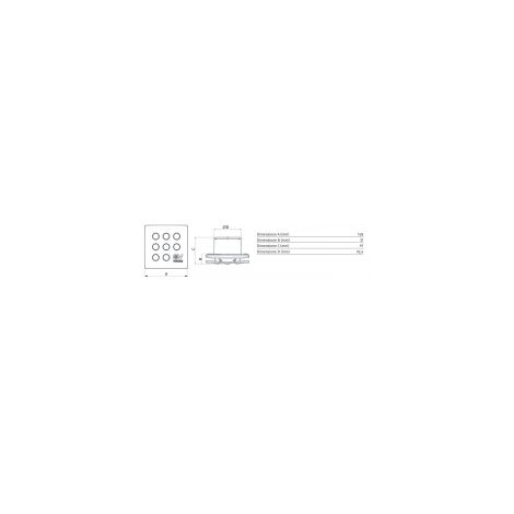 Vortice – Hotte aspirante murale 90 mm – Débit 65 m³/h – Pression sonore 29,6 dB – Moteur hélicoïdal – 11143
