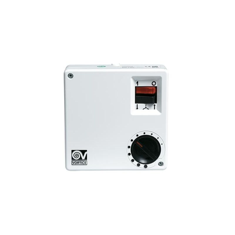 Régulateur de vitesse box pour ventilateurs plafonniers sans lumière Vortice SCNR5 - sku 12955 Régulateur de vitesse box pour ventilateurs plafonniers sans lumière Vortice SCNR5 - sku 12955