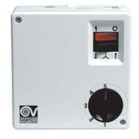 Vortice SCNR5 controlador de velocidad de ventilador Blanco