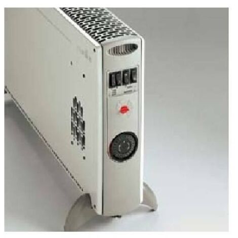 Vortice termoventilatore da pavimento con timer 2000w caldore 0000070221 70221