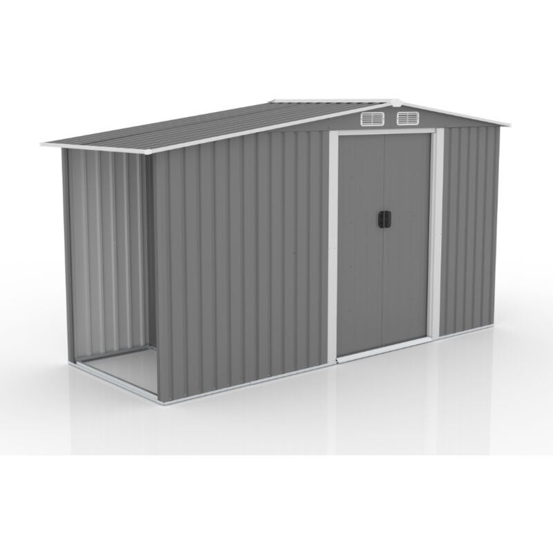 Vosges - Abri de jardin 4.38m2 avec abri bûches