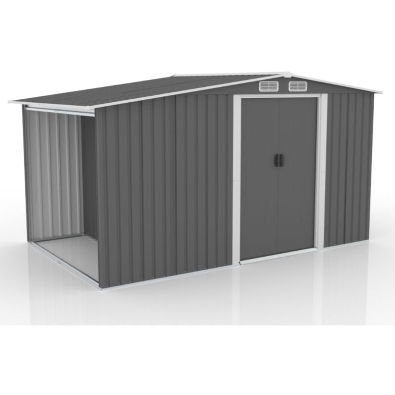 Vosges - Abri de jardin 6.87m2 avec abri bûches