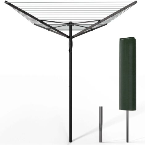 Invisible Clothes Drying Rack Indoor 4.2m Retractable Clothes Drying ...
