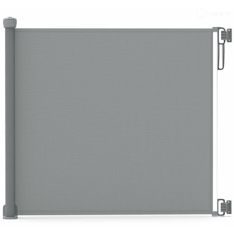 Vounot – Barrière de sécurité rétractable 180 cm – Verrouillage double à une main – Tissu en maille robuste – Pour enfants et animaux