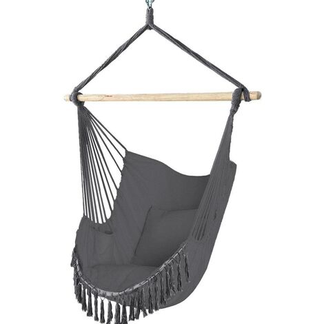 XXL Hängesessel 185x130cm Hängestuhl 2 Personen Hängesitz bis 150kg
