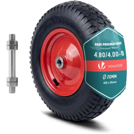 KOTARBAU ruota per carriola 4.80/4.00-8 Rinforzata 4PR