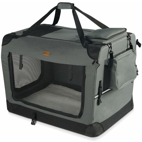 Vounot – Sac de transport pliable pour chien et chat – Dimensions 50x35x36cm – Matériau Oxford résistant à l'eau – Tapis amovible lavable