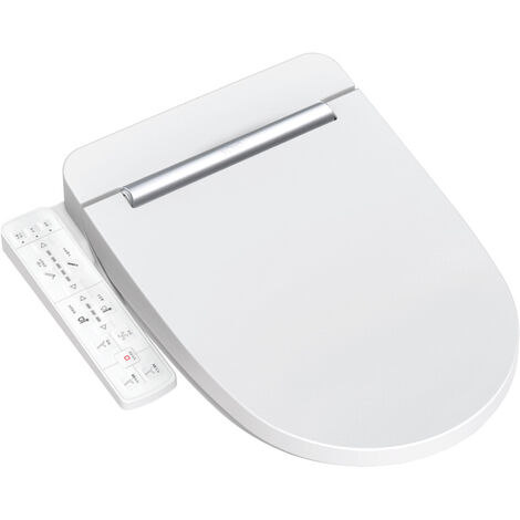 Vovo Abattant WC japonais, siège de toilette électrique avec bidet intégré, blanc (VB3100S)