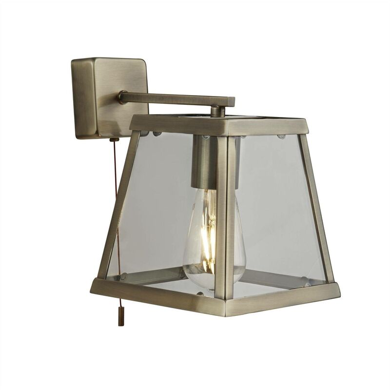 Searchlight Lighting - Searchlight Voyager - 1 Light Wall Light Antique Brass, E27