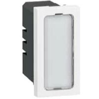 Voyant antimicrobien simple Mosaic 230V 1W 1 module + 4 étiquettes - Legrand