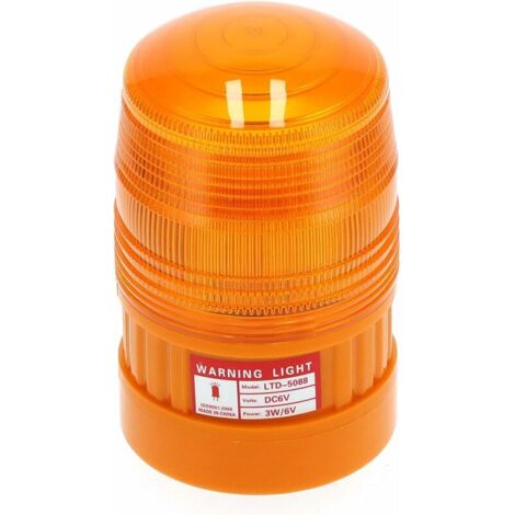 Voyant d'avertissement de sécurité à LED, lumière stroboscopique à d'avertissement clignotant de sécurité avec magnétique, éclairage de secours