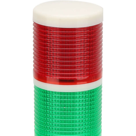Voyant d'avertissement LED 24V DC pour machine, signal lumineux continu d'indication et de précaution.
