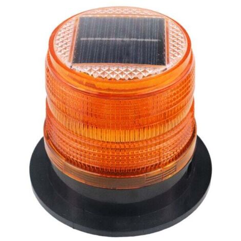 Voyant d'avertissement LED gyrophare aimant voyant clignotant pour voiture voiture camion sans fil super lumineux (voyant solaire)