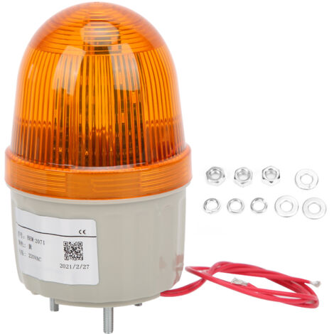 Voyant d'avertissement rotatif LED BEM-2071, clignotant pour surveillance 220V AC