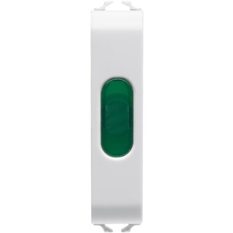 VOYANT DE SIGN. VERT 1/2M BLANC SAT. GEWISS GW15642