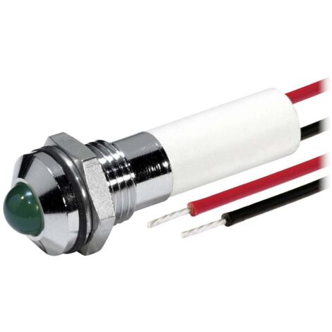 Voyant de signalisation LED CML Innovative Technologies 19040251/6 vert 12 V/DC 1 pc(s)