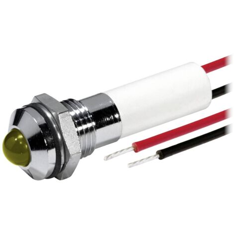 Voyant de signalisation LED CML Innovative Technologies 19040252/6 jaune 12 V/DC 1 pc(s)