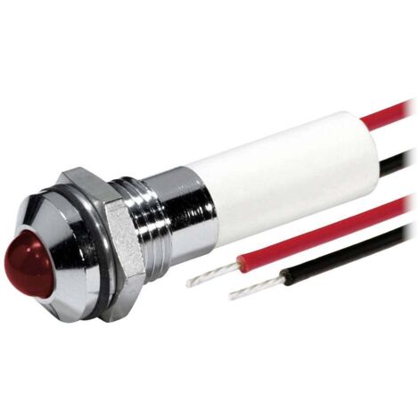 Voyant de signalisation LED CML Innovative Technologies 19040253/6 rouge 12 V/DC 1 pc(s)