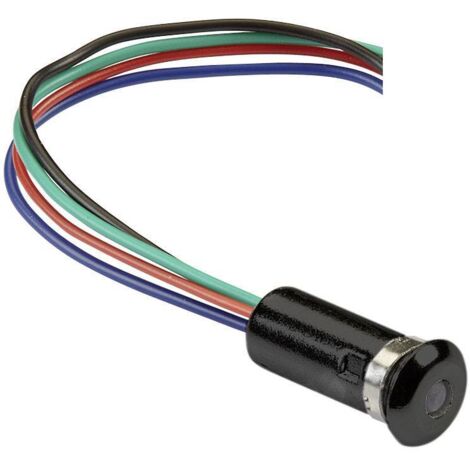 Voyant de signalisation LED Mentor 2660.8301 RVB Lentille 3 mm 2 V, 3.5 V, 3.5 V 20 mA, 20 mA, 20 mA 1 pc(s)
