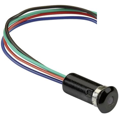 Voyant de signalisation LED Mentor 2660.8301 RVB Lentille 3 mm 2 V, 3.5 V, 3.5 V 20 mA, 20 mA, 20 mA 1 pc(s) Q853132