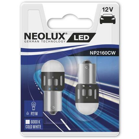 Voyant de signalisation LED Neolux P21W NP2160CW-02B BA15s Puissance: 1.2 W N/A