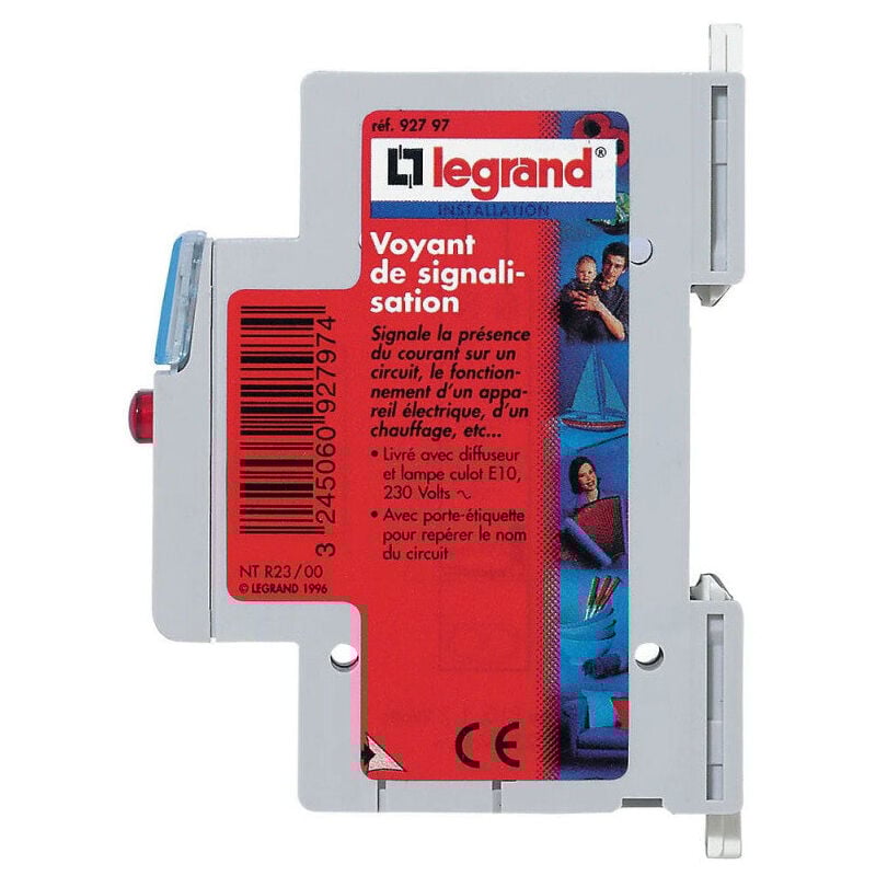Legrand - Voyant de signalisation led 1 module rouge