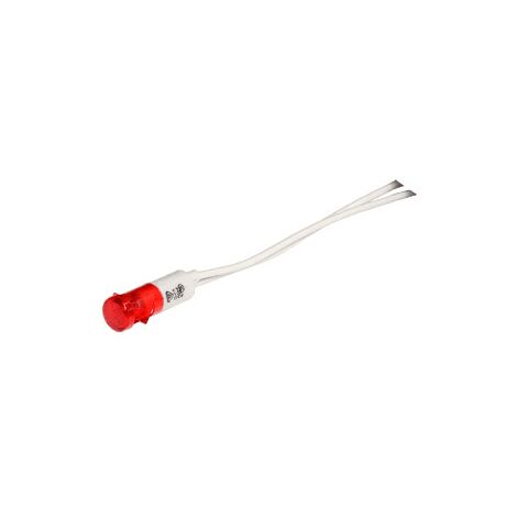 Voyant de thermostat rouge pour chauffe-eau – Longueur fils 27,5 cm et 15 cm – Ø9 mm – WTH920UN