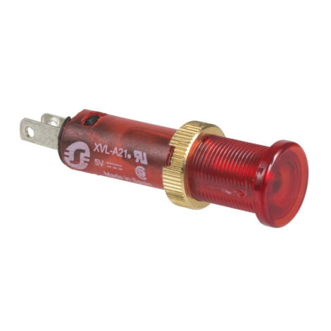 Voyant LED rouge SCHNEIDER 24V de 8 mm de diamètre et à haute efficacité énergétique.