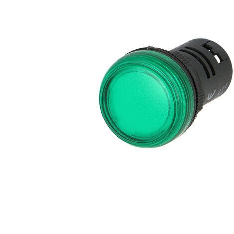 Voyant lumineux Lovato monobloc à LED verte 24V LPMLB3