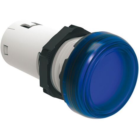 Voyant lumineux Lovato monobloc LED Bleu LED 24V LPMLB6