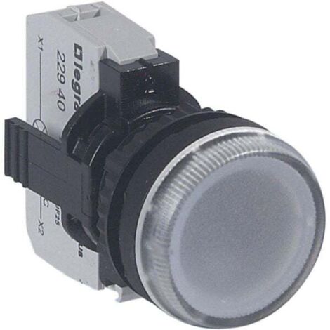 Voyant lumineux Osmoz complet IP69 blanc - 230V - LEGRAND