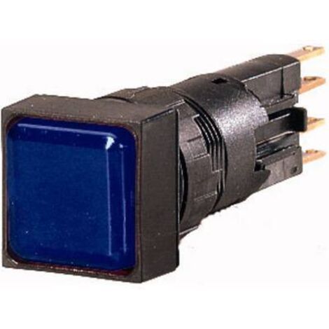 Voyant lumineux plat bleu +lampe à incandescence 24 V EATON Q18LF-BL/WB