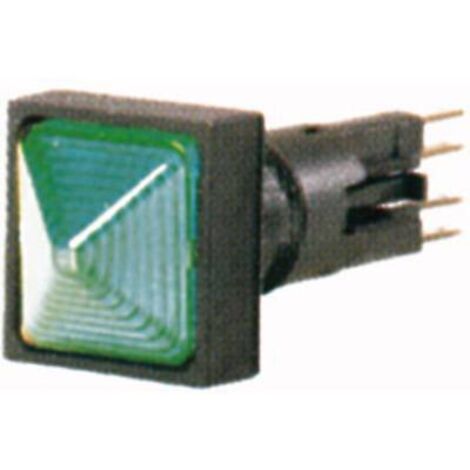 Voyant lumineux saillant vert +lampe à incandescence 24 V EATON Q18LH-GN/WB