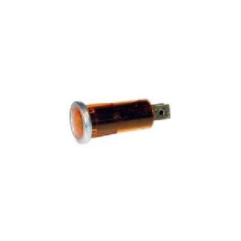 Voyant Lumineux Tubulaire Orange 16.75mm