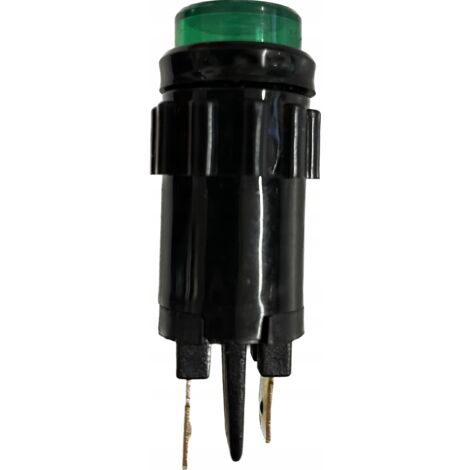 Voyant lumineux vert 12/24V universel