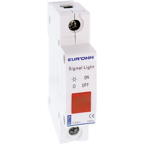 Voyant modulaire rouge - 230V AC
