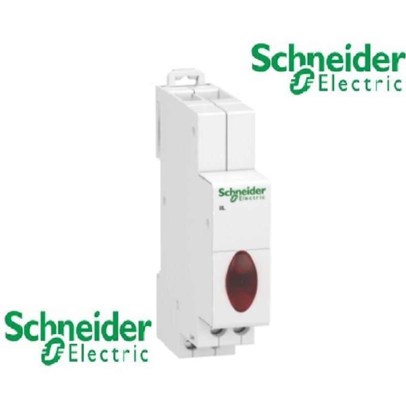 Schneider Electric - Voyant lumineux de présence de tension triphasée rouge 230 ... 400 vca - Acti9 - iIL- A9E18327 Schneider