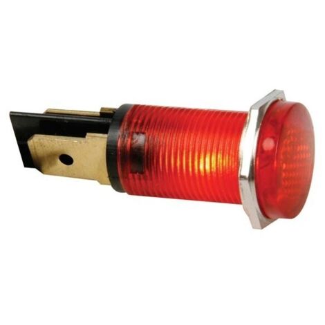 Voyant rond 14mm 220v rood