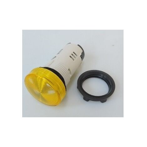 Voyant rond Ø 22mm jaune BA9s 230V Harmony SCHNEIDER ELECTRIC XB7EV75P