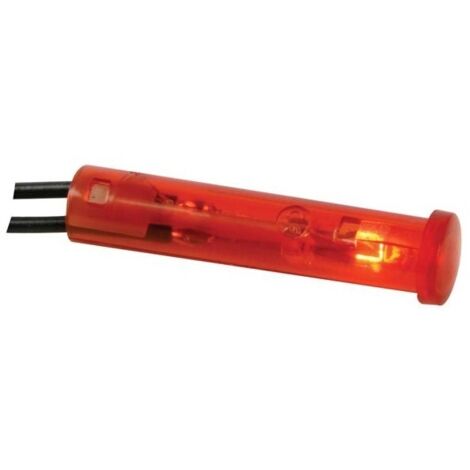Voyant rond 7mm 24v rouge