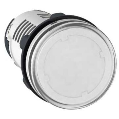 voyant rond - d=22 - incolore - led intégrée - 24v - schneider electric xb7ev07bp