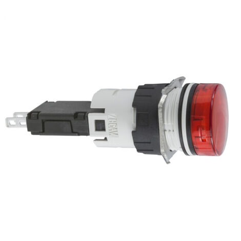 voyant rond - harmony xb6 - ip65 - 24v - rouge - schneider electric xb6av4bb