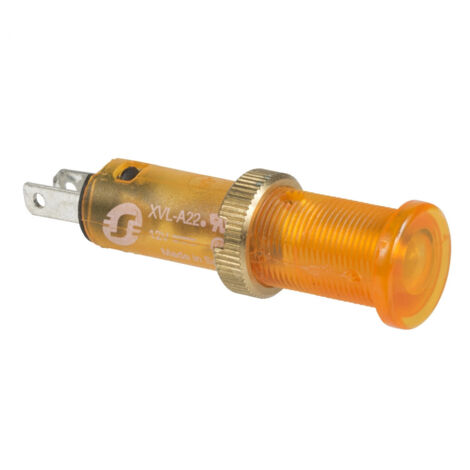 voyant rond - harmony xvla - 8 mm - orange - 24v - schneider electric xvla235