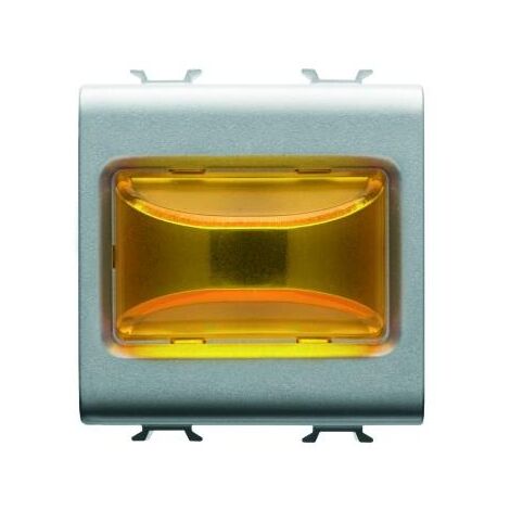 VOYANT SAILLANT AMBRE 3W 2M TITANE GEWISS GW14634