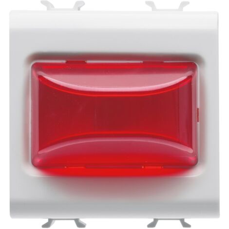 VOYANT SAILLANT ROUGE 3W 2M BLANC SAT. GEWISS GW15633