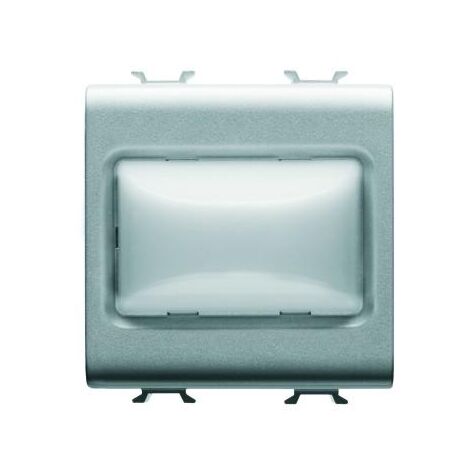 VOYANT SAILLANT TRANSPARENT 3W 2M TITANE GEWISS GW14631