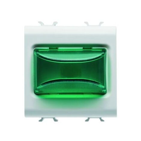 VOYANT SAILLANT VERT 3W 2M BLANC GEWISS GW10632